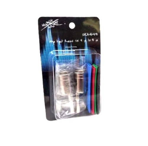 Sky High Car Audio 4g to 8g Amp Inputs with Heat Shrink
