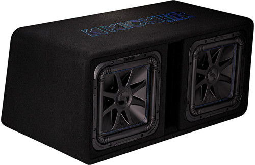 Kicker 44DL7S122 Dual 12" 1500W RMS Solo-Baric L7S Enclosure - 2 Ohm 