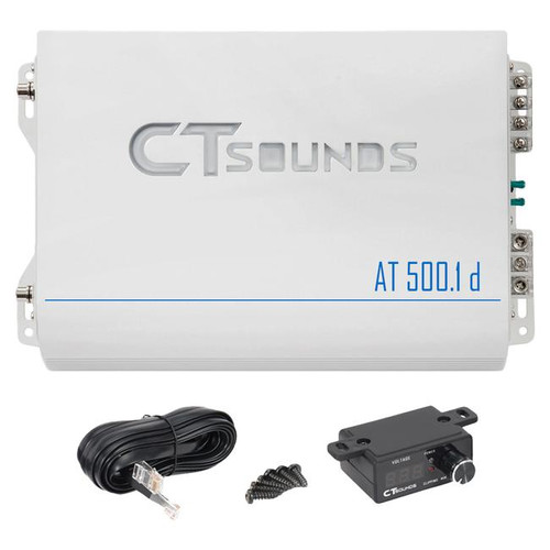 CT Sounds AT-500.1D 500W RMS Monoblock Car Audio Amplifier
