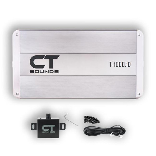 CT Sounds T-1000.1D 1000W RMS Monoblock Car Audio Amplifier