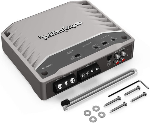 Rockford Fosgate M2 200 Watt 2-Channel Element Ready Amplifier
