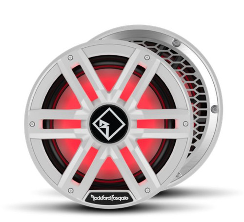 Rockford Fosgate M2D2-12S 12" DVC 2Ω Color Optix Sealed Enclosure Marine Subwoofer