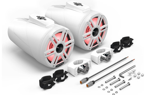 Rockford Fosgate M2WL-8H M2 8” Color Optix 2-Way Horn Wake Tower Speakers