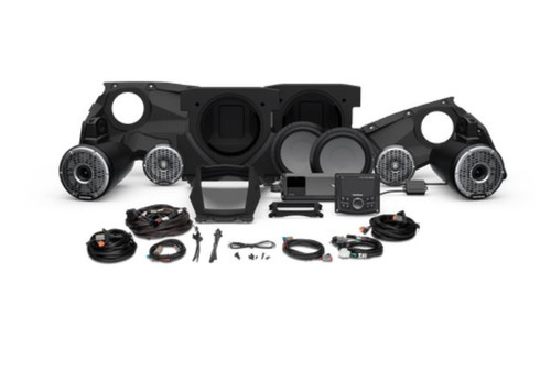 Rockford Fosgate X317-STG6  PMX-3, Dual Subwoofer and Rear Horn Speaker Kit for Select X3 Models