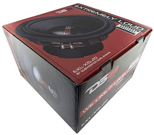  DS18 EXL-X15.2D 15" 1250W RMS Subwoofer - Dual 2 Ohm