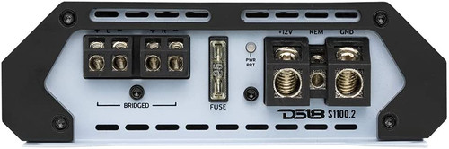 DS18 S-1100.2 SELECT Full-Range Class AB 2-Channel Amplifier 