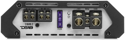DS18 S-1600.2/SL SELECT Class AB 2-Channel Full Range Amplifier - Silver