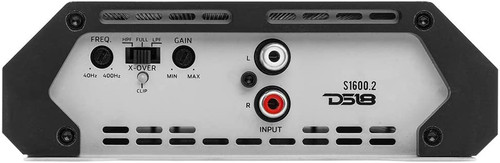 DS18 S-1600.2/SL SELECT Class AB 2-Channel Full Range Amplifier - Silver