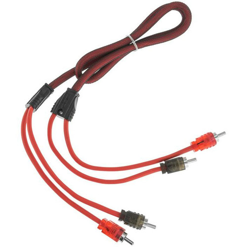 DS18 R3 3ft 2-Channel Ultra Flex High Quality RCA Cable