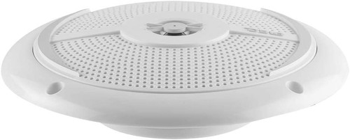 DS18 NXL-6SL/WH 6.5" 25W RMS 2-Way Coaxial Marine Shallow Speaker With LED RGB Lights - White