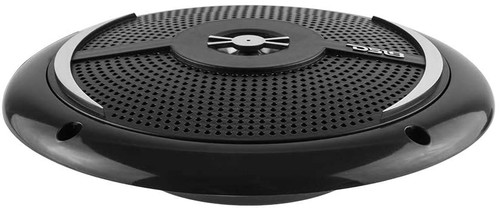 DS18 NXL-6SL/BK 6.5" 25W RMS 2-Way Coaxial Marine Shallow Speaker With LED RGB Lights - Black