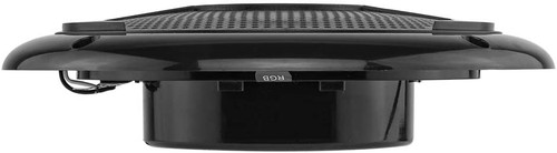 DS18 NXL-6SL/BK 6.5" 25W RMS 2-Way Coaxial Marine Shallow Speaker With LED RGB Lights - Black