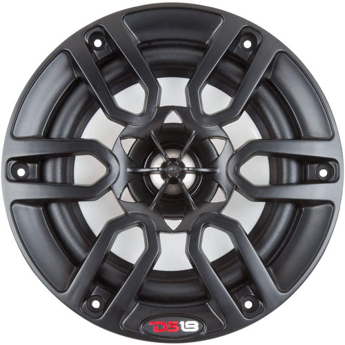 DS18 NXL-8/BK NXL 8" 2-Way Coaxial Marine Speaker With LED RGB Lights 125W RMS - Black