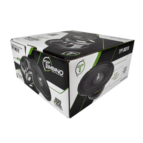 Timpano TPT-MD10 v2 10″ 325W RMS Pro Audio Midbass Speaker - 8 Ohm