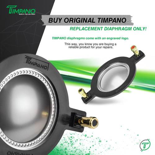 Timpano TPT-RPDH2000 Replacement Diaphragm for TPT-DH2000 and TPT-DH2000