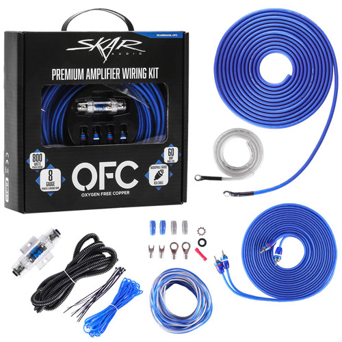 Skar Audio SKAR8MANL-OFC 8 Gauge 800 Watt OFC Amplifier Wiring Kit