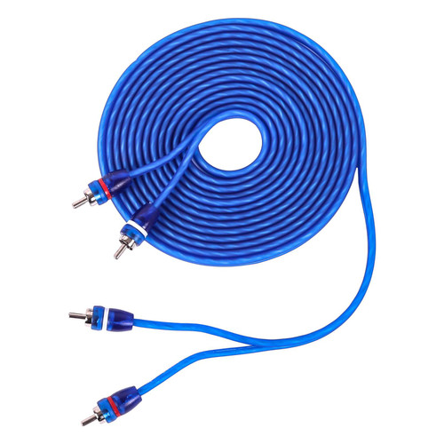 Skar Audio SKAR2CH-RCA12 12ft 2-Channel Twisted Pair RCA Interconnect Cable