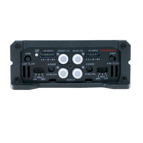 Cerwin Vega XED6004D XED Series 4-Channel Class-D Amplifier - 120W RMS x 4 