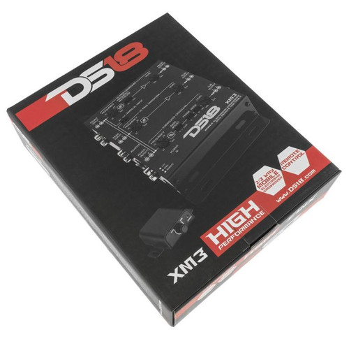 DS18 XM3 3-Way Active Crossover with Sub-Level Control