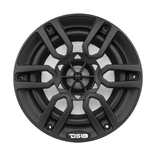 DS18 NXL-6/BK 6.5" 100W RMS 2-Way Coaxial Marine Speaker With LED RGB Lights - Black
