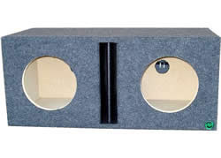 Audio Enhancers 1V210DC 10" Dual Enclosure - 3/4" Face - 1.28 Cu Each