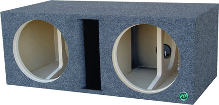 Audio Enhancers KO212C 12" Dual Ported KO Series - 1.5" Face - 3.61 Cu Each - Braced