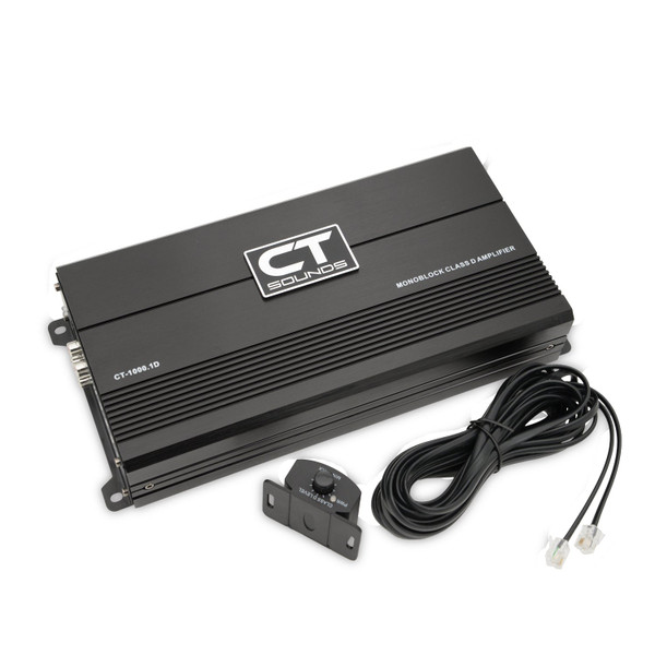 CT Sounds CT-1000.1D 1000W RMS Monoblock Car Audio Amplifier