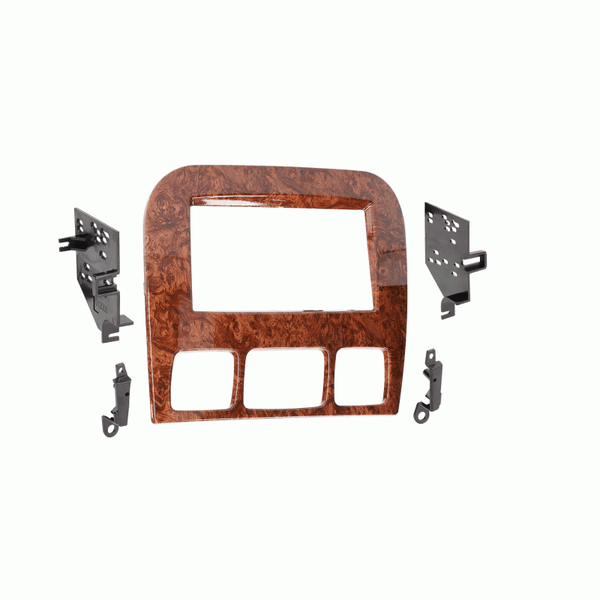 Metra 95-8734W Double DIN Dash Kit for Select 2000-2006 Mercedes-Benz S Class - Wood Grain
