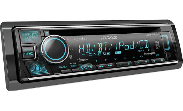 Kenwood Excelon KDC-X705 CD-Receiver with Bluetooth & HD Radio