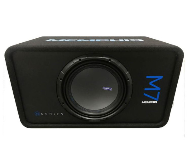 Memphis Audio M7E12S1 M7 Single 12" 750W RMS Loaded Enclosure 