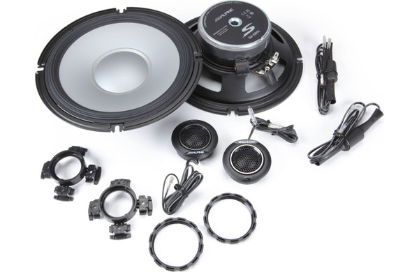 Alpine S2-S80C Next-Generation S-Series 8" 85W RMS Component 2-Way Speaker Set