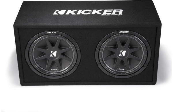 Kicker 43DC122 Comp Dual 12" 300W RMS Ported Enclosure 