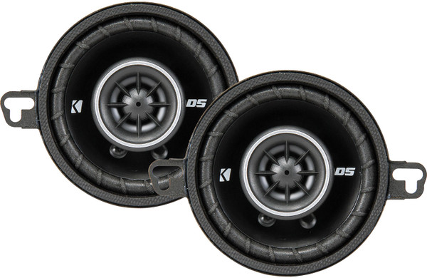 Kicker 43DSC3504 DS Series 3-1/2" 20W RMS 2-Way Car Speakers