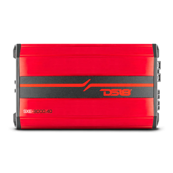 DS18 SXE-3000.4D/RD Class D 4-Channel Full-Range Car Amplifier 