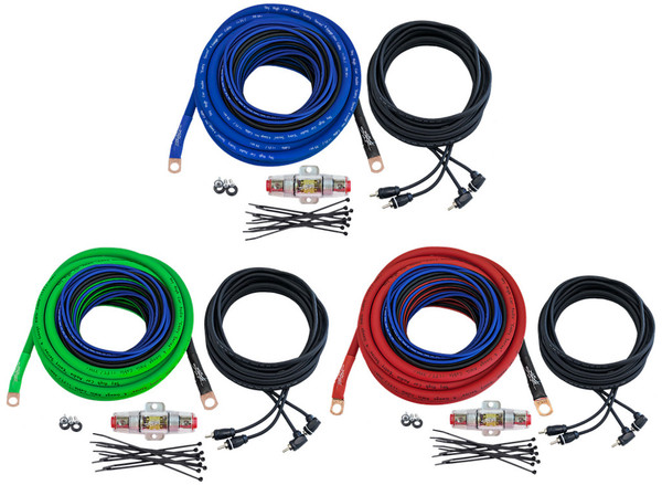 Sky High Car Audio 4 Gauge CCA E-Series Amp Kit