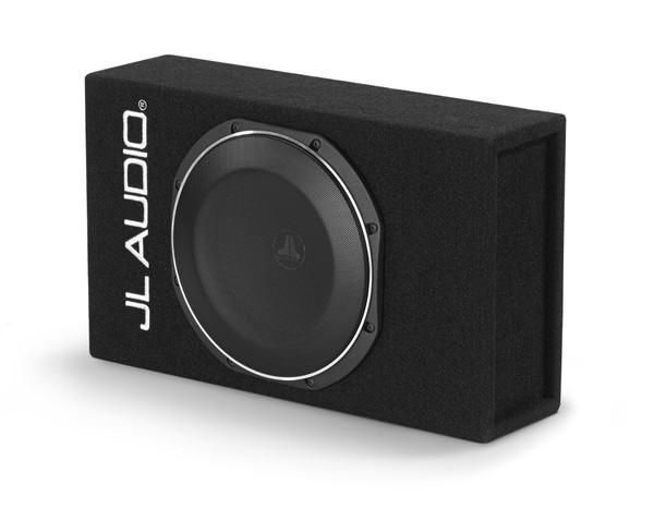 JL Audio ACS110LG-TW1 PowerWedge+ Single 10" Powered Subwoofer with 400W RMS Amplifier 