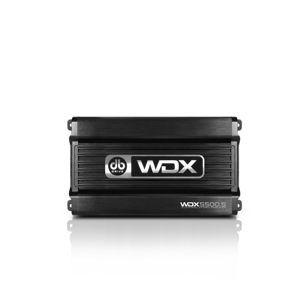 DB Drive WDX5500.5 WDX Series Mini 5-Channel Amplifier - 200W RMS x 4 + 500W RMS x 1 