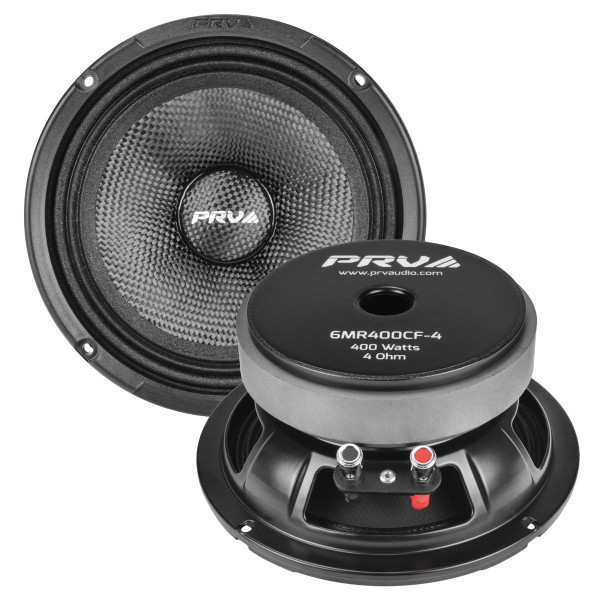 PRV Audio 6MR400CF-4 6.5" Midrange Loudspeaker - 4 Ohm