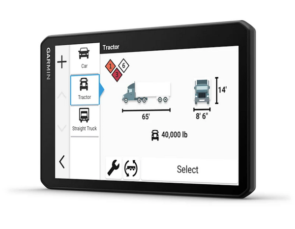 Garmin dēzlCam OTR725 7" GPS Truck Navigator with Built-in Dash Cam