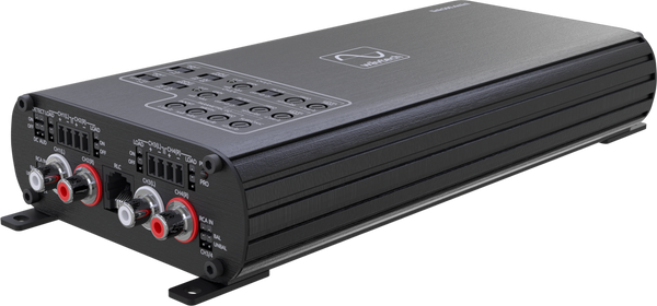 Wavtech Link500.4 Mini Compact 4-Channel Car Amplifier — 75W RMS x 4