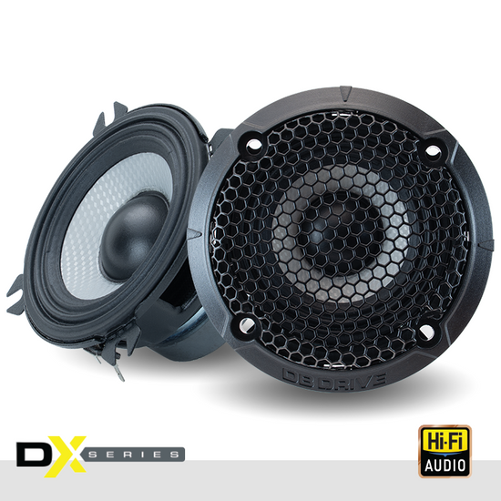 DB Drive DX-S2.75M DX Series 2.75" 30W RMS Midrange Car Speakers - 4 Ohm (Pair) 