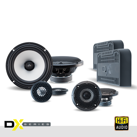 DB Drive DX-S653C DX Series 6.5" 125W RMS 3-Way Component Speaker System