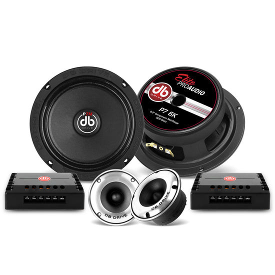 DB Drive P7 6K 6.5" 200W RMS Pro Audio Component System - 8 Ohm