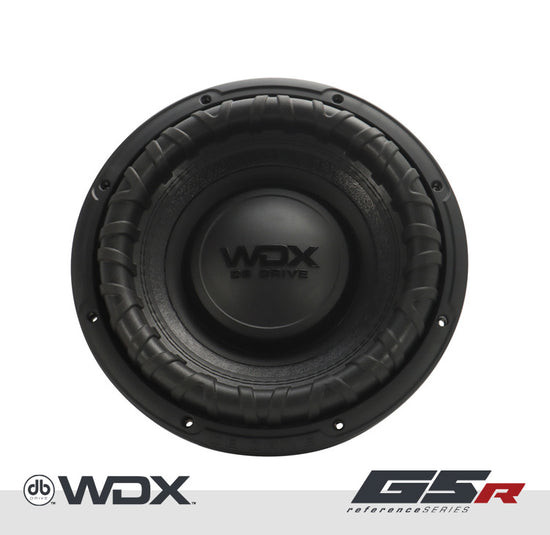 DB Drive WDX12G5R.2 12" 1250W RMS Car Subwoofer - Dual 2 Ohm
