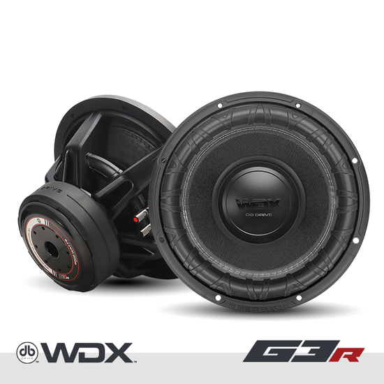 DB Drive WDX15G3R.4 15" 2000W RMS Subwoofer - Dual 4 Ohm