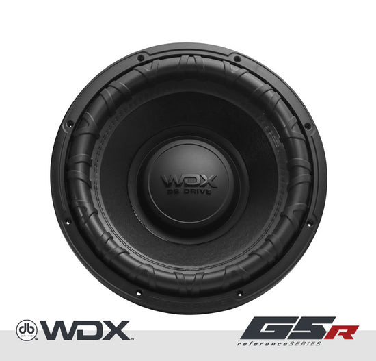 DB Drive WDX15G5R.4 15" 1250W RMS Car Subwoofer - Dual 4 Ohm 