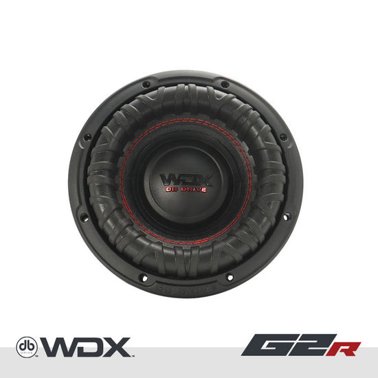 DB Drive WDX8G2R.4 8" 750W RMS Car Subwoofer - Dual 4 Ohm