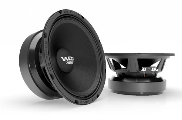 DB Drive WDXPRO4/8.4 8" 175W RMS Pro Audio Midrange Speakers - 4 Ohm (Pair)