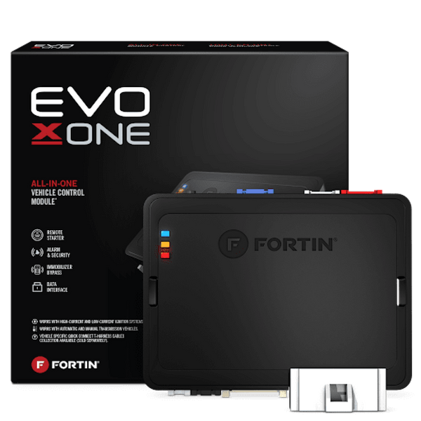 Fortin EVO-X-ONE All-In-One Remote Starter, Alarm, Immobilizer Bypass and Data Interface Module