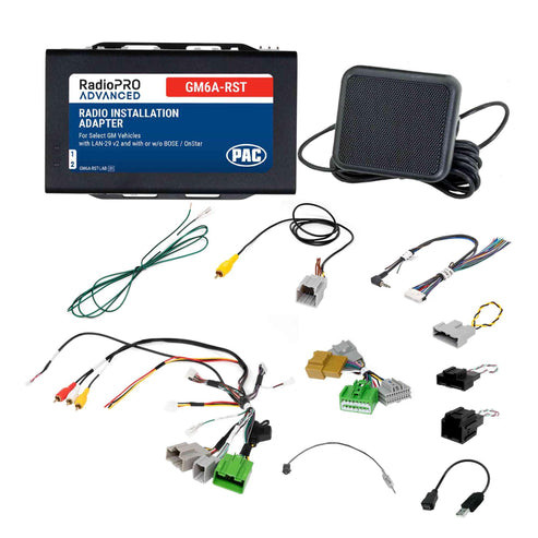 PAC GM6A-RST Radio Replacement Interface with OnStar, SWC, and Amplifier Retention for GM Vehicles